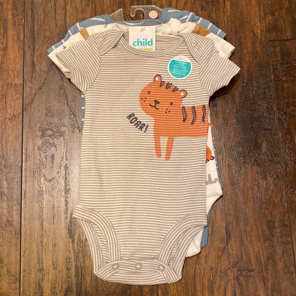 Carter’s Child Of Mine 3 Piece Onesie Set
